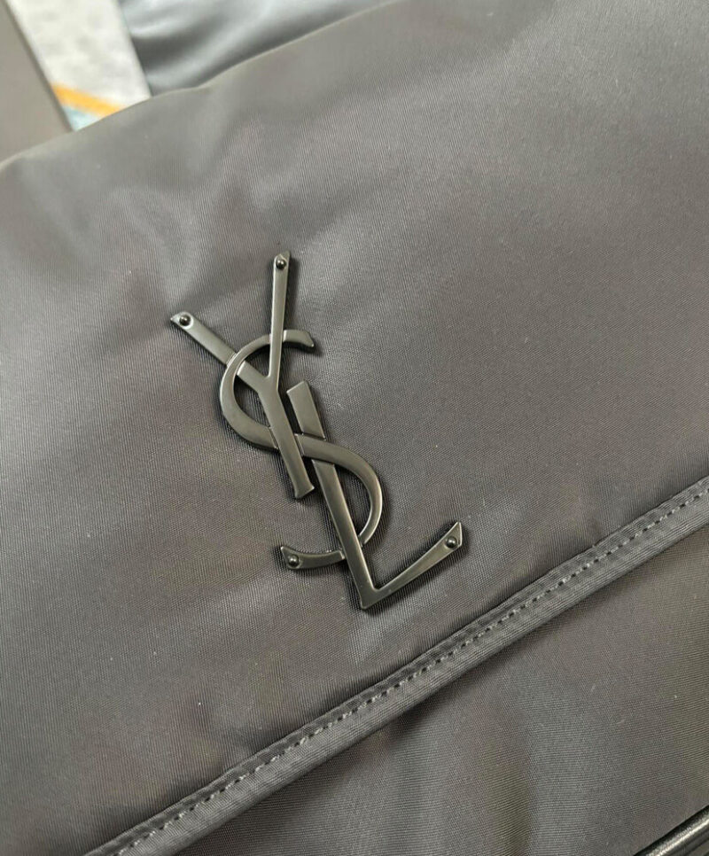 Saint Laurent Niki Messenger In Econyl 757146 Black